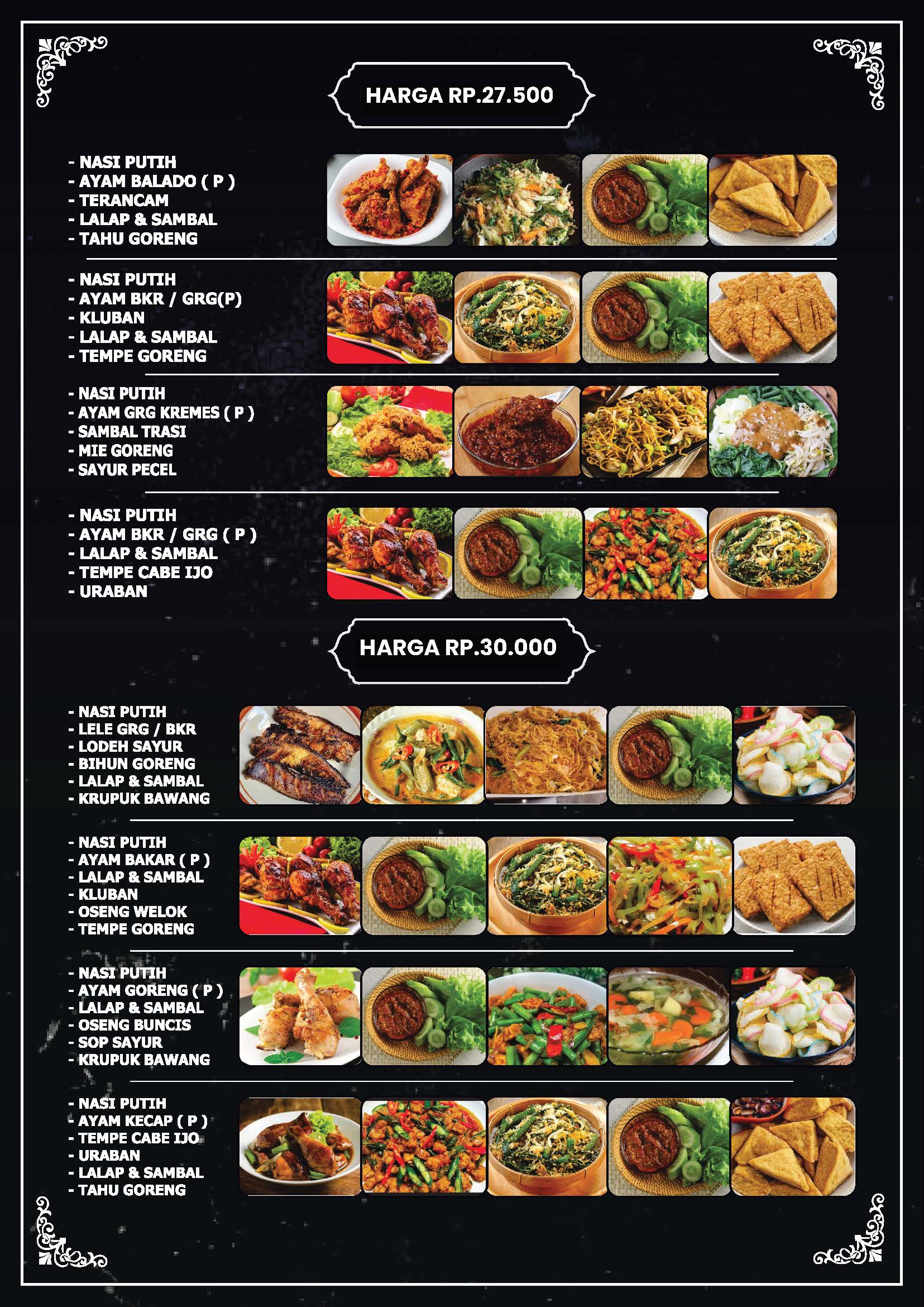 Menu Prasmanan 2