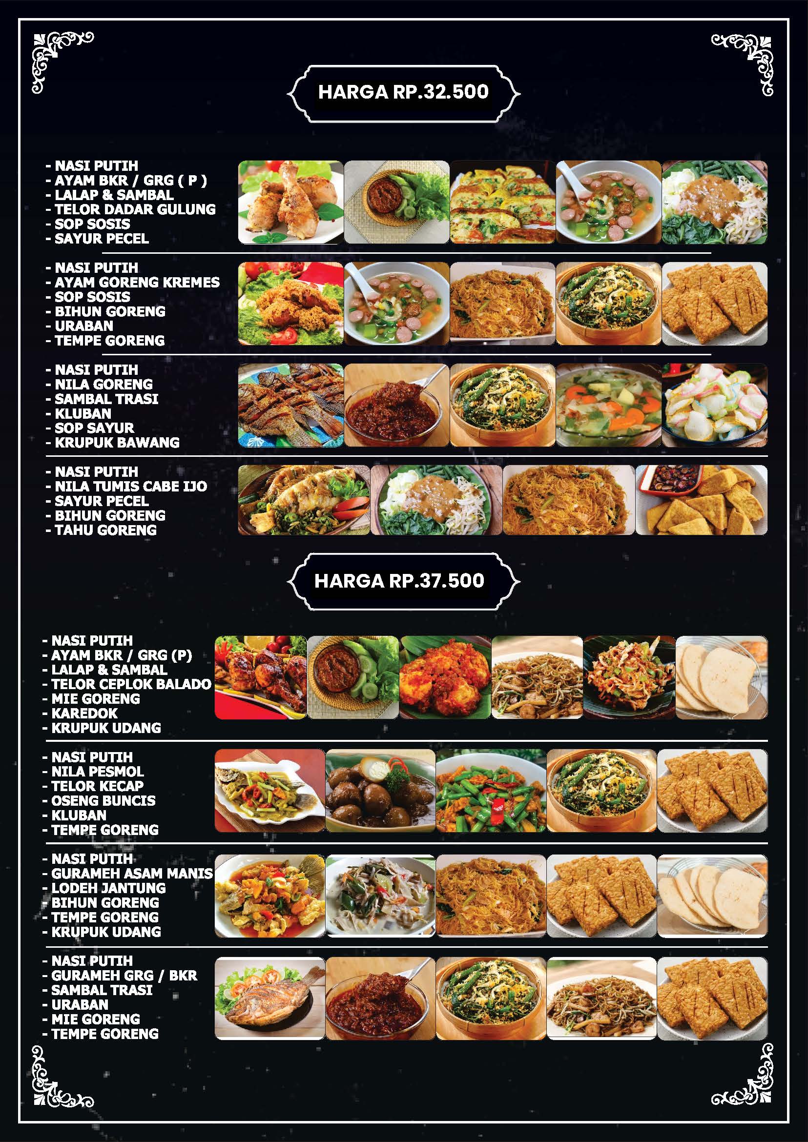 Menu Prasmanan 3